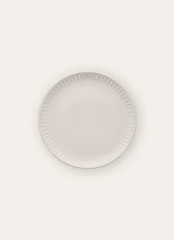 ASSIETTE À DESSERT EN PORCELAINE BLANC
