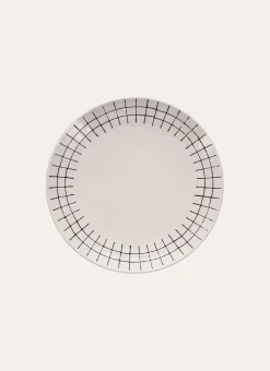 ASSIETTE À DESSERT GEOM CRÈME