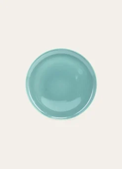 ASSIETTE PLATE EN GRÈS AQUA