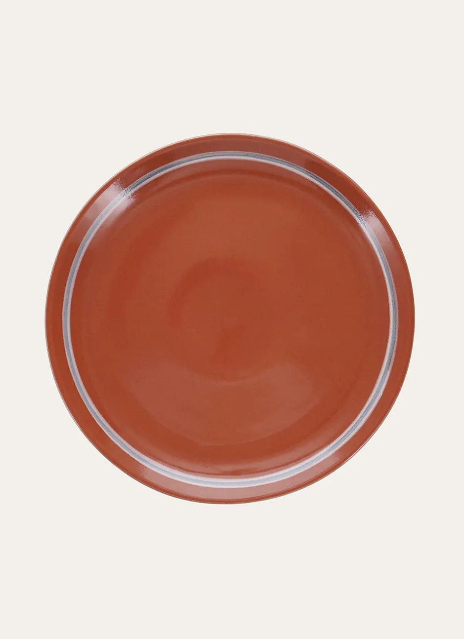 ASSIETTE PLATE LINE ORANGE