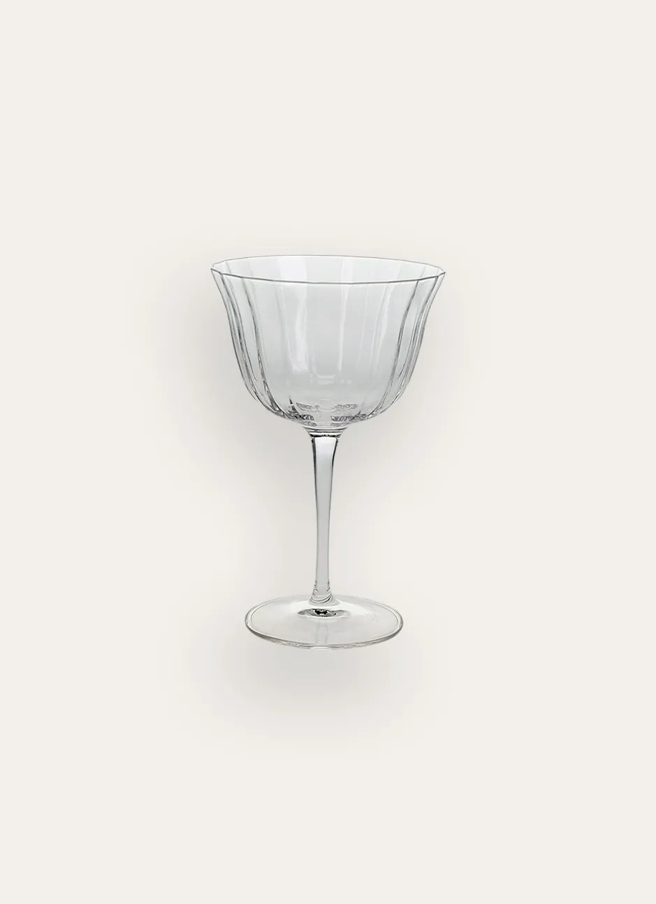 BOÎTE DE 4 VERRES A COCKTAIL EN CRISTALLINS TRANSPARENT