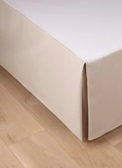 CACHE-SOMMIER PLI CREUX EN COTON NATUREL