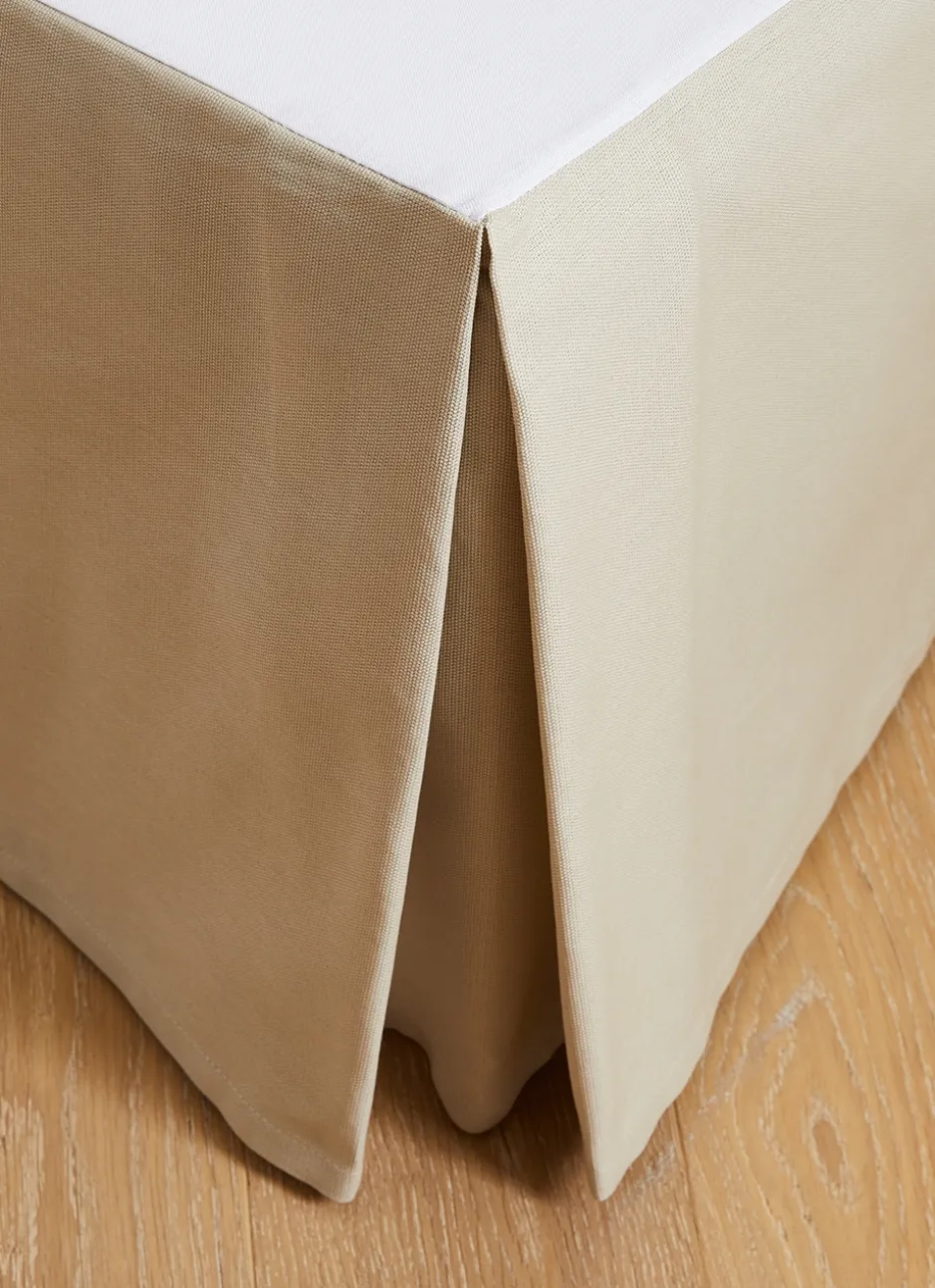 CACHE-SOMMIER PLI CREUX EN COTON NATUREL