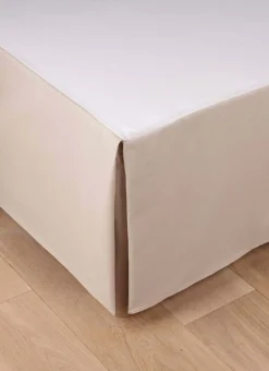 CACHE-SOMMIER PLI CREUX EN COTON NATUREL