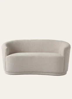 CANAPÉ ARRONDI SANS PIEDS BEIGE