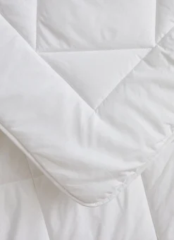 COUETTE ESTIVALE LÉGÈRE EN PERCALE DE COTON - 200G BLANC