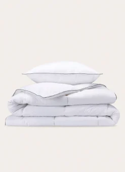 COUETTE HARMONIE 300 G/M² TEMPÉRÉE ANTI-ACARIENS BLANC