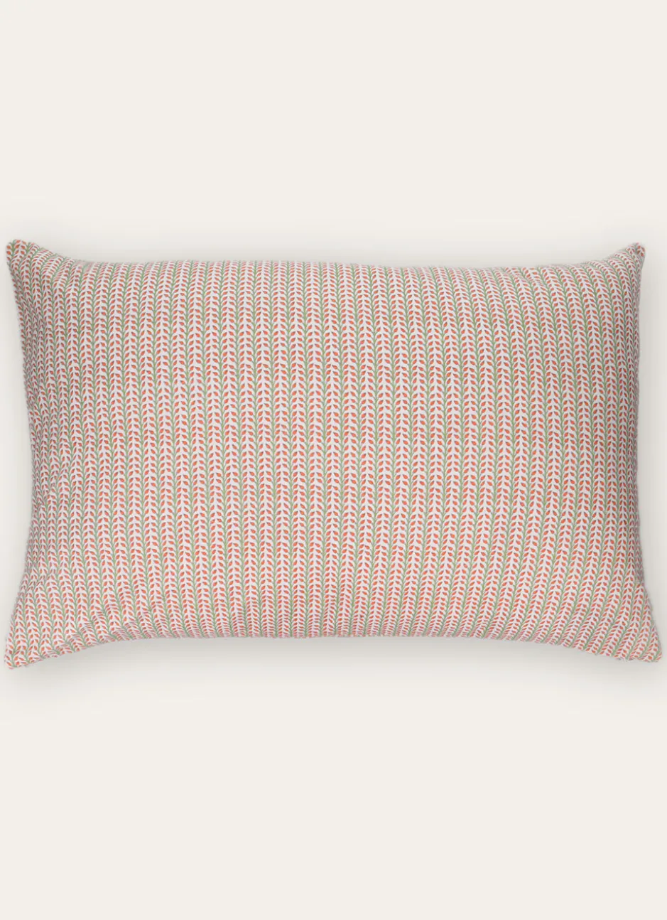 COUSSIN IMPRIMÉ MICRO MOTIF GARANCE MULTICOLORE