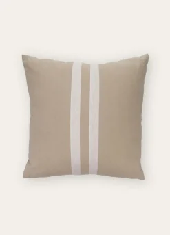 COUSSIN RAYÉ IVOIRE BEIGE