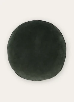COUSSIN ROND EN VELOURS ROMARIN