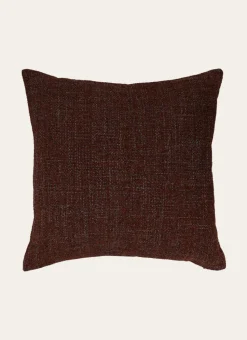 COUSSIN TISSAGE CHINÉ CHACHA BRUN