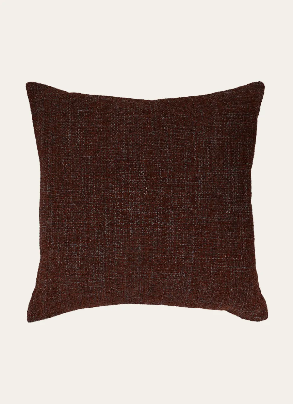 COUSSIN TISSAGE CHINÉ CHACHA BRUN