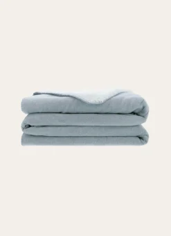 COUVERTURE DOUBLE FACE TRÈS CHAUDE - 540GR GRIS