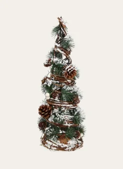 DÉCORATION DE NOËL SAPIN MARRON