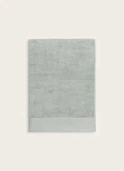 DRAP DE BAIN COTON MOELLEUX ZÉRO TORSION VERT TILLEUL