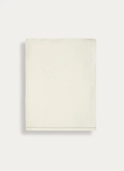 DRAP DE BAIN JACQUARD UNI ECRU