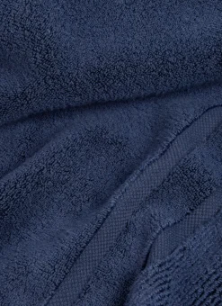 DRAP DE BAIN MOELLEUX LITEAU RAFFINÉ MARINE