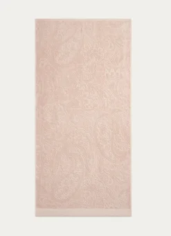 DRAP DE DOUCHE EN VELOURS JOSEPHINE BEIGE