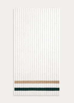 DRAP DE DOUCHE À RAYURES CÉLESTINE MULTICOLORE