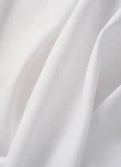 DRAP HOUSSE EN COTON BLANC