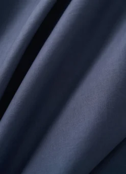 DRAP HOUSSE EN COTON BLEU MARINE