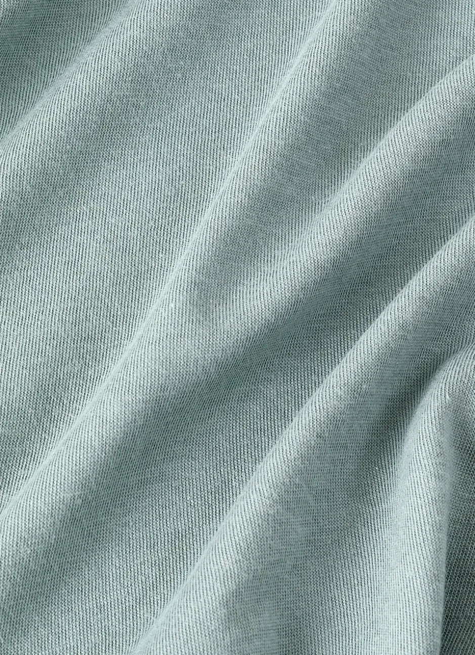 DRAP HOUSSE EN JERSEY EMILOU VERT DE GRIS