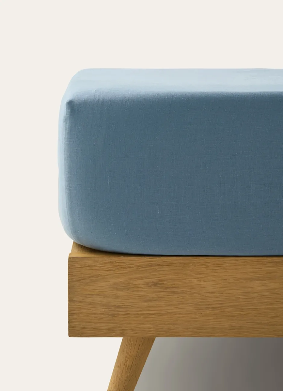 DRAP HOUSSE UNI BLEU