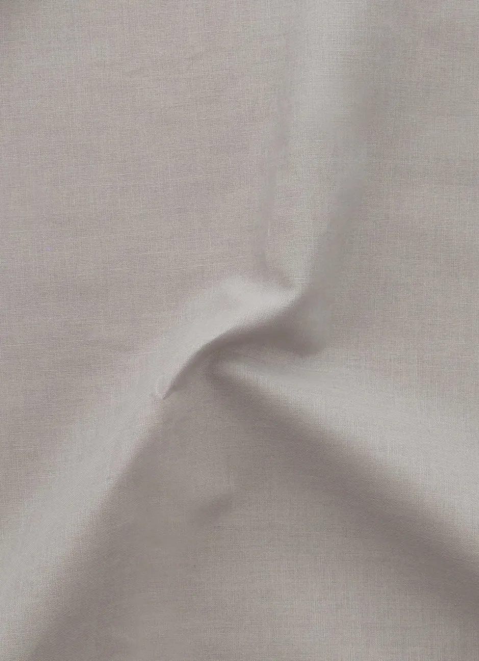 DRAP HOUSSE UNI EN COTON GRAND BONNET 32CM TAUPE CLAIR