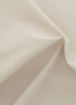 DRAP HOUSSE UNI EN PERCALE DE COTON SABLE