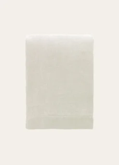 DRAP PLAT UNI EN LIN LAVÉ - 165GR ARGILE