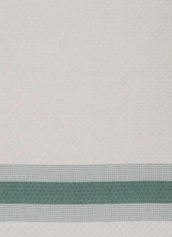 ESSUIE-MAINS EN COTON AVEC LITEAU EAU