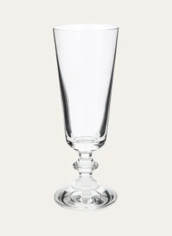 FLUTE À CHAMPAGNE EN CRISTALLIN TRANSPARENT