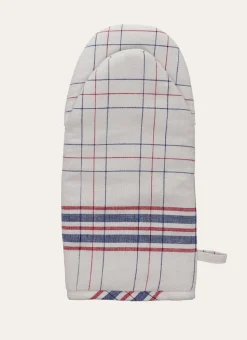 GANT DE CUISINE À CARREAUX BLANC