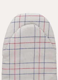 GANT DE CUISINE À CARREAUX BLANC