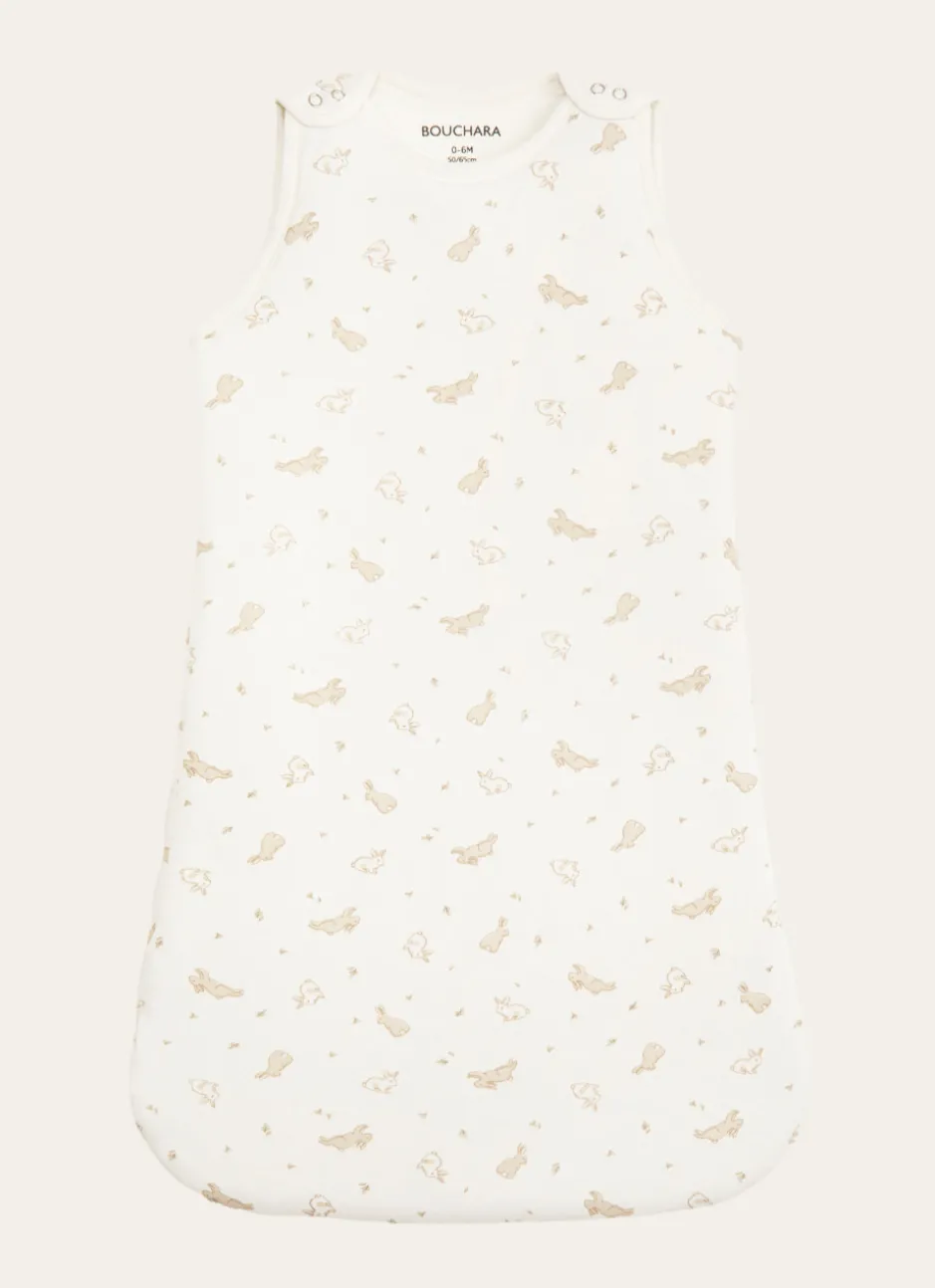 GIGOTEUSE 0-6 MOIS LAPIN BLANC