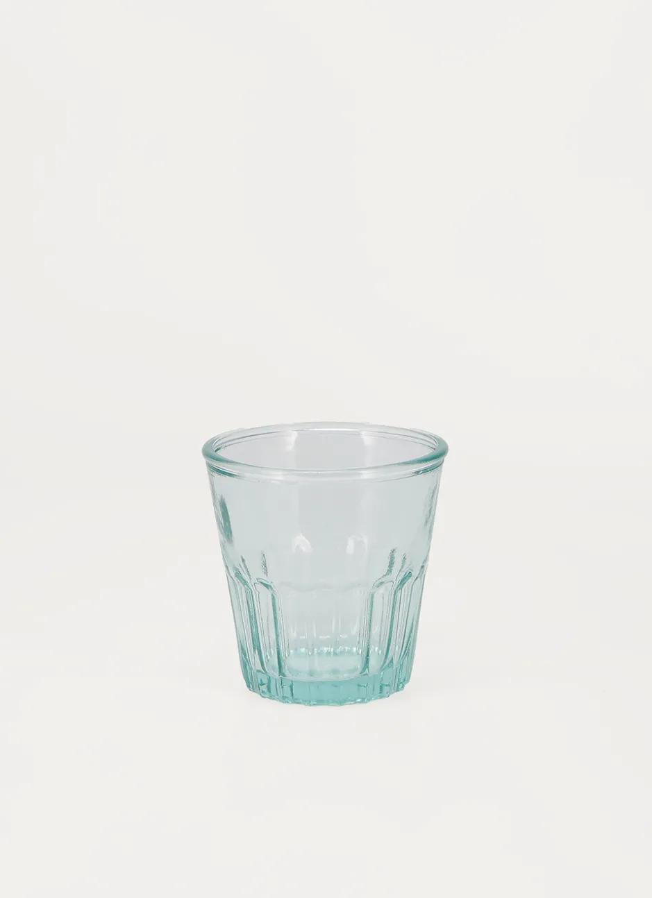 GOBELET BAS EN VERRE RECYCLÉ TRANSPARENT