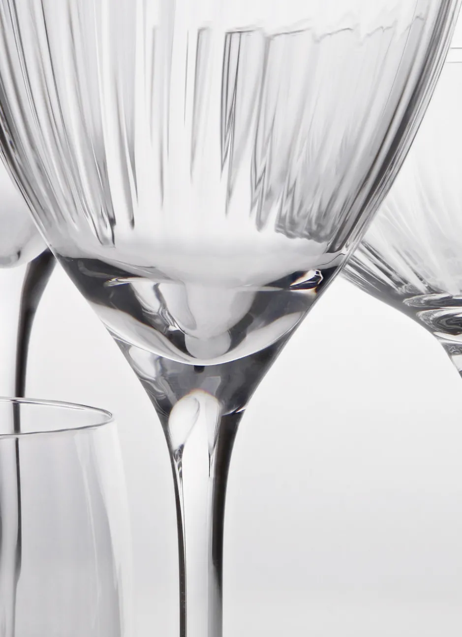 GOBELET BAS EN VERRE TRANSPARENT