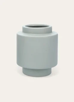GOBELET EN GRÈS ÉPURÉ GRIS VERT