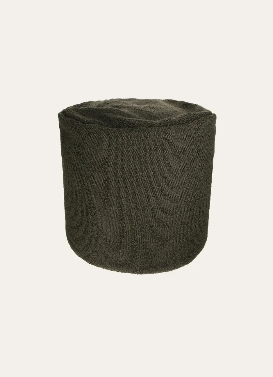 GRAND COUSSIN DE SOL ROND EN BOUCLETTE BRUN