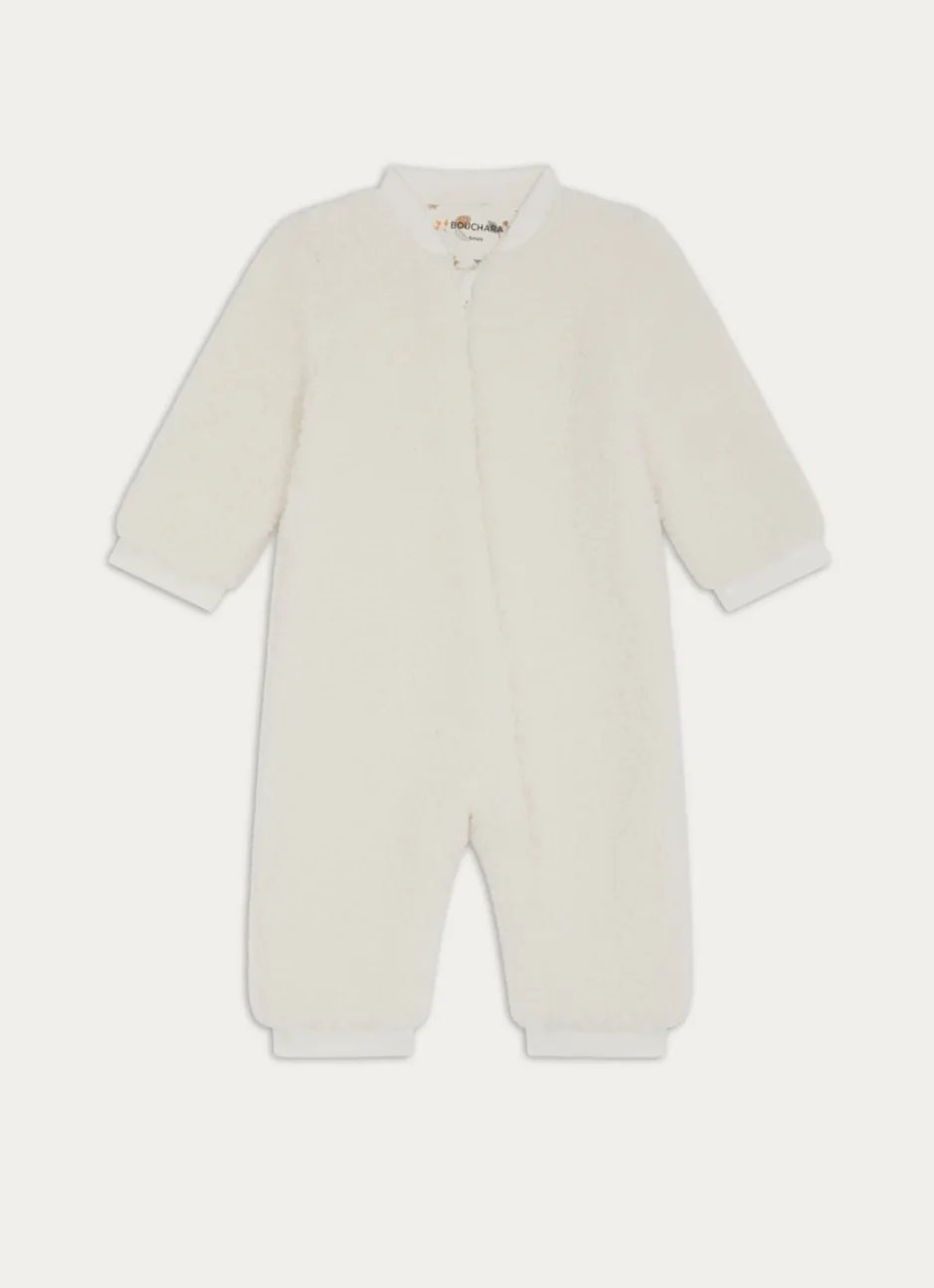 GRENOUILLÈRE EN SHERPA DOUBLÉE JERSEY IMPRIMÉ NATUREL
