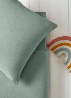 HOUSSE DE COUETTE BÉBÉ EN GAZE DE COTON MOUSSE