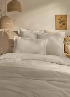 HOUSSE DE COUETTE EN COTON LAVÉ RUTH ECRU IVOIRE
