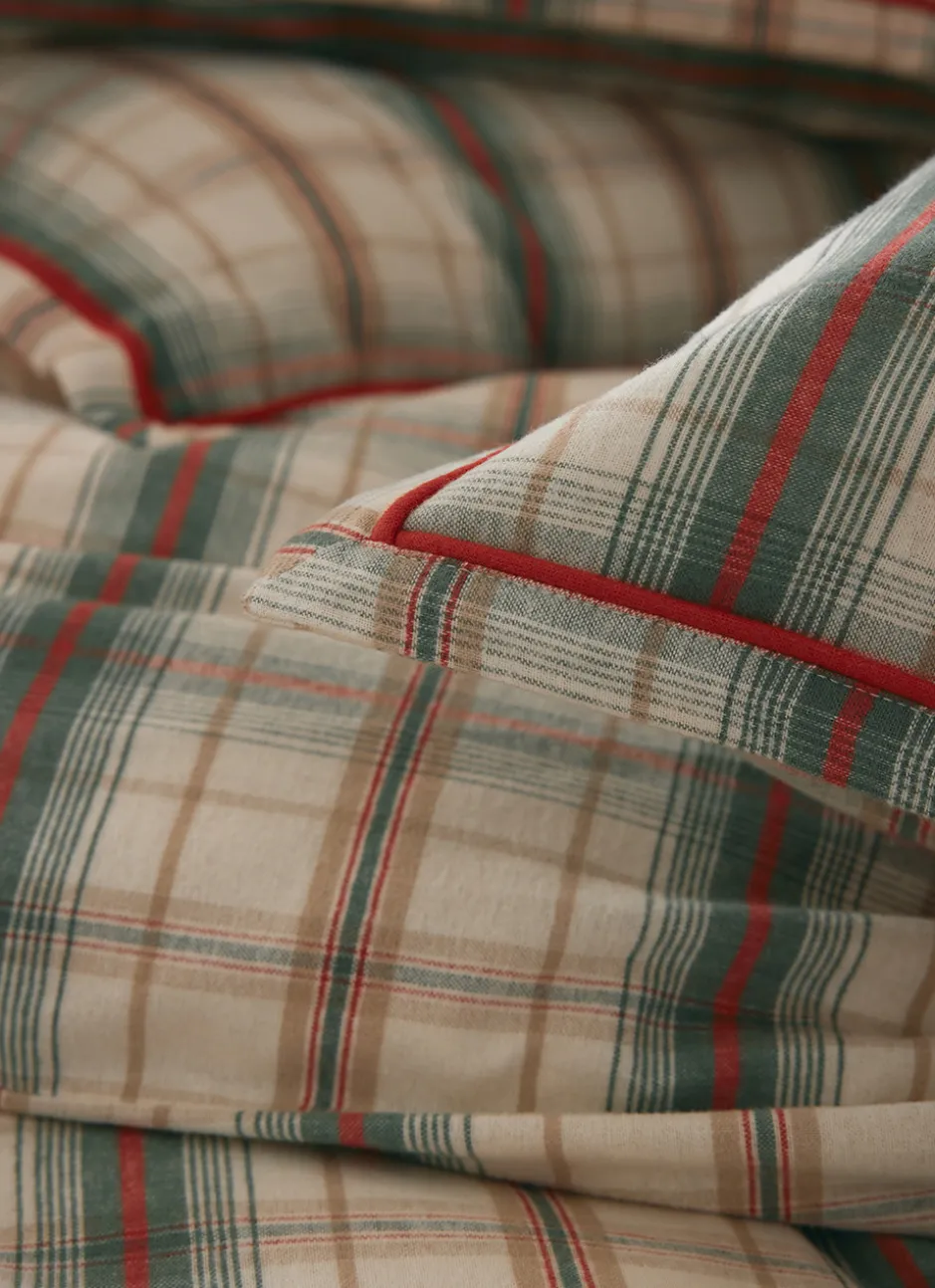 HOUSSE DE COUETTE EN FLANELLE CARIBOU ROMARIN