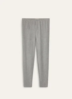 LEGGING COTON BIOLOGIQUE GRIS CHINE