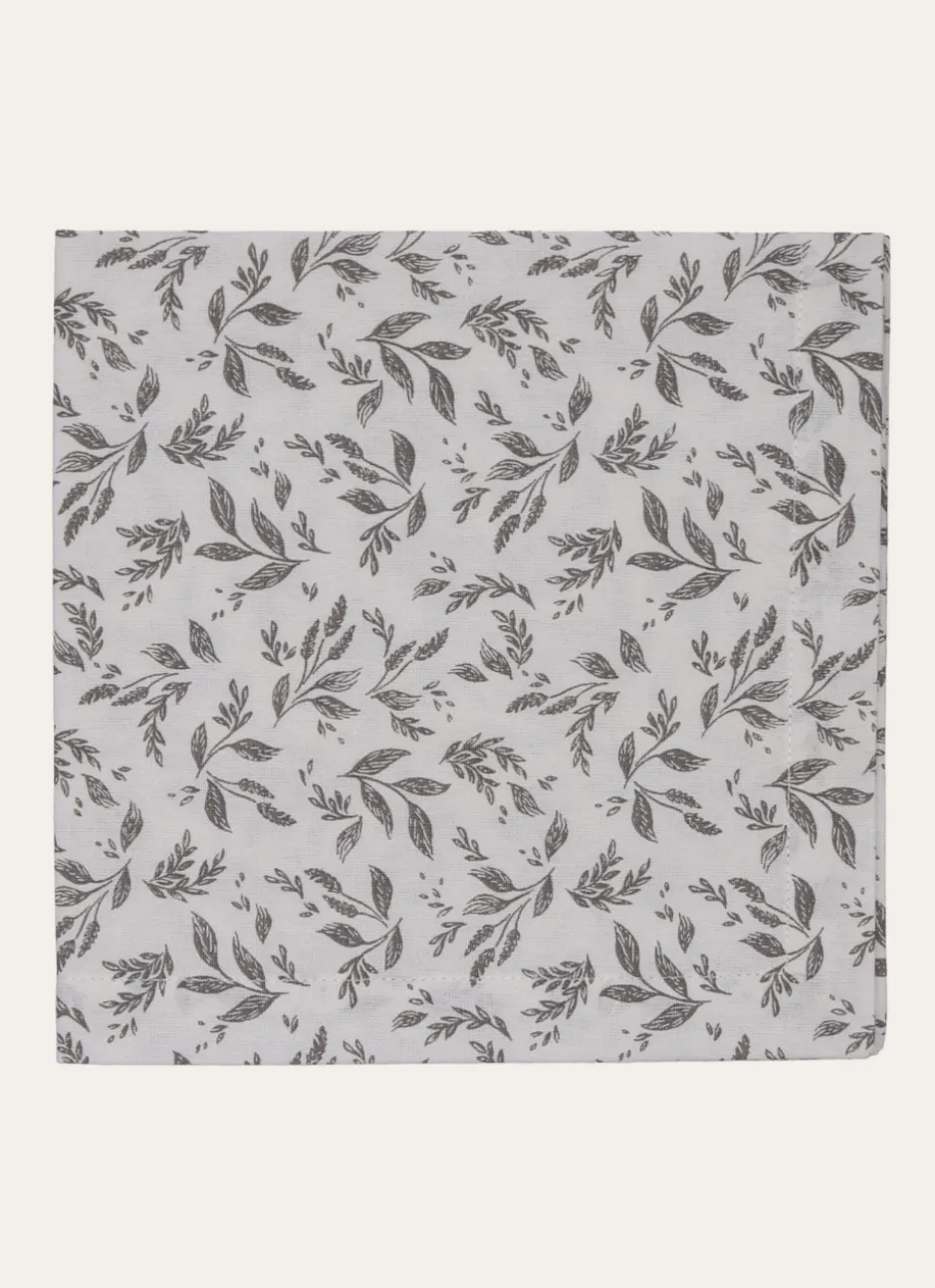 LOT DE 2 SERVIETTES EN COTON BLANC