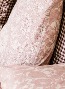 LOT DE 2 TAIES D'OREILLER EN TWILL DE COTON RACHEL ROSE