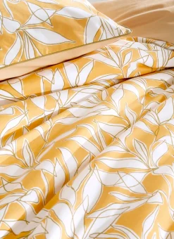 LOT DE 2 TAIES EN PERCALE IMPRIMÉES VÉGÉTAL MAÏS
