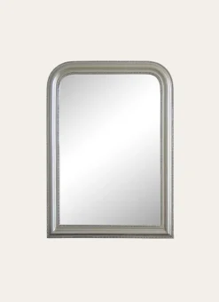 MIROIR FANTAISIE PERLÉ ARGENT