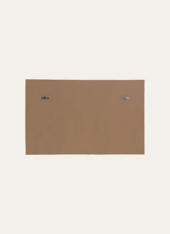 MIROIR HORIZONTAL EN BOIS DE PIN AVEC RANGEMENT NATUREL