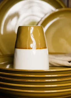 MUG QUOTIDIEN EN GRÈS OCRE